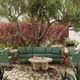 TOV Furniture Kapri Moss Green Aluminum/Fabric Outdoor Accent Chair-1