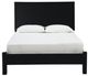 Signature Design by Ashley® Danziar Black Full Panel Bed-2
