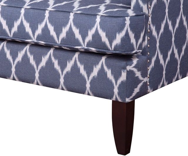 Olliix by Madison Park Blue/White Colton Track Arm Club Chair-3