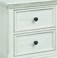 Westwood Design Olivia Brushed White Youth Nightstand-1