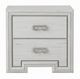 Furniture of America® Basilone Rustic White Nightstand-2