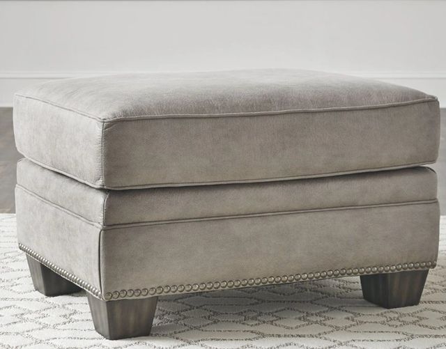 Signature Design by Ashley® Olsberg Steel Ottoman-2
