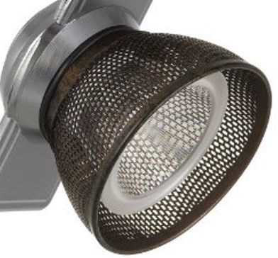 Cal® Lighting & Accessories Black/Steel Track Light-1
