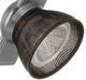 Cal® Lighting & Accessories Black/Steel Track Light-1