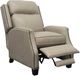BarcaLounger® Van Buren Shoreham Cream Leather Manual Recliner-1