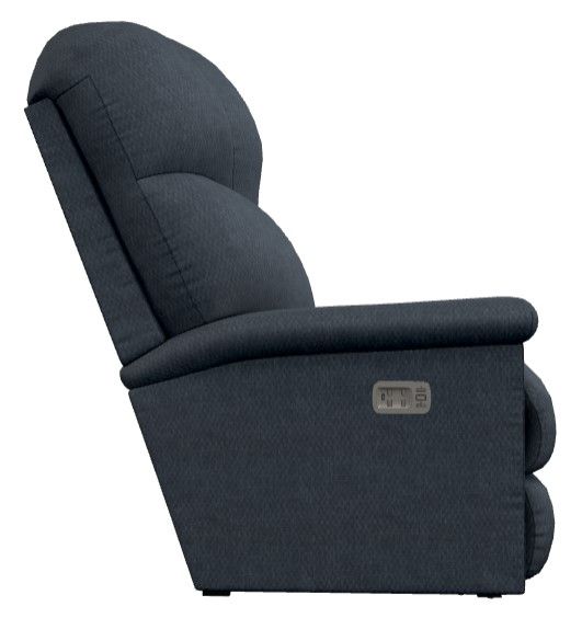 La-Z-Boy® Lancer Navy Power Wall Recliner with Headrest and Lumbar-2
