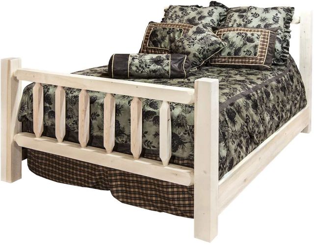 Montana Woodworks® Homestead Ready to Finish Eastern King Bed-2