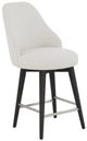 Fairfield® Customizable Negroni Swivel Counter Stool with Charcoal Legs-0