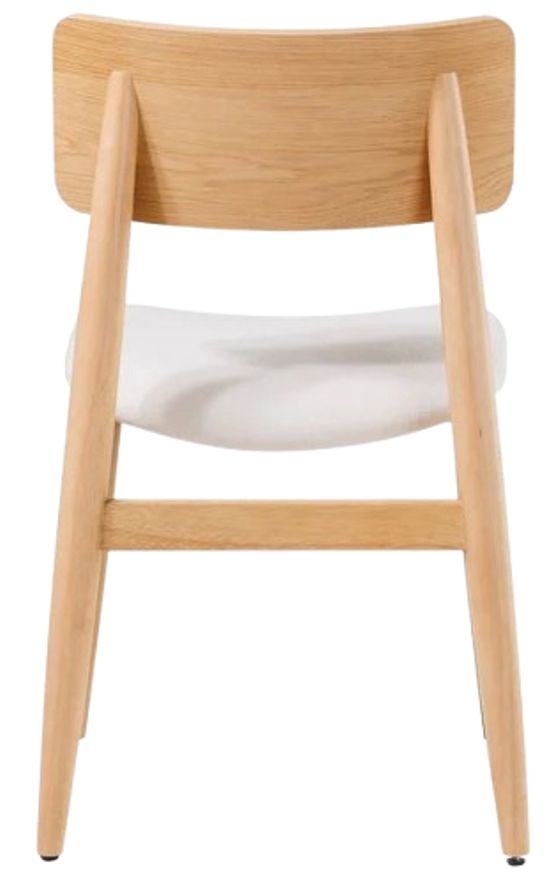 Transformer Table Transformer Creamy/Scandinavian Oak Round Dining Chair-3
