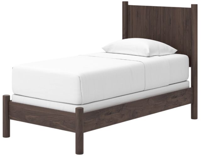 Signature Design by Ashley® Pamytta Brown Twin Panel Bed-3