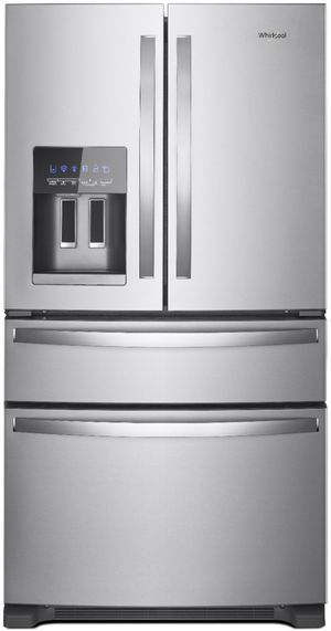 Whirlpool® 36 in. 24.5 Cu. Ft. Fingerprint Resistant Stainless Steel French Door Refrigerator