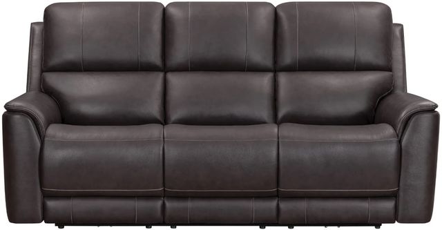 Parker House® Easton Steamboat Brown Power Reclining Zero Gravity Sofa-4