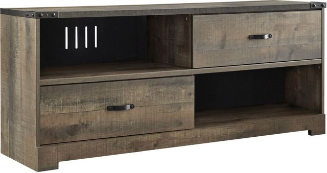 Signature Design by Ashley® Trinell Brown Large TV Stand-0