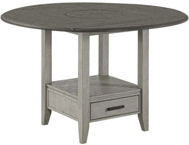 American Wholesale Furniture Palisade 5-Piece Gray Counter Table Set-2