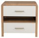 Fairfield® Libby Langdon Brentwood Champagne Brass 2-Drawer Nightstand-2