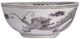 A & B Home 2-Piece Black/White Dorete Nested Decorative Bowl Set-4