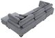 Homelegance® Traverse 3-Piece Gray Modular Sectional with Reversible Chaise-4
