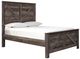 Signature Design by Ashley® Wynnlow 5-Piece Gray Queen Crossbuck Panel Bed Set-2