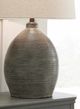 Signature Design by Ashley® Joyelle Gray Terracotta Table Lamp-1