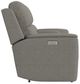 Flexsteel® Henry Fog Power Reclining Loveseat with Console and Power Headrests-4