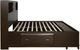 Benchcraft® Vanmore 4-Piece Dark Brown Queen Storage Bedroom Set-3