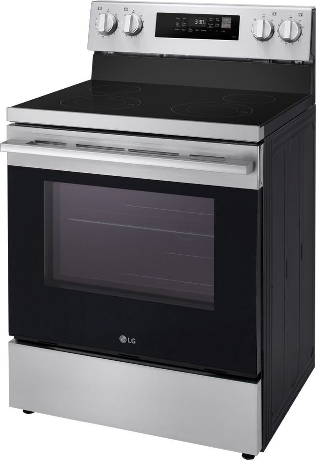 LG 30" Stainless Steel Freestanding Electric Range with Air Fry and ProBake Convection®-2