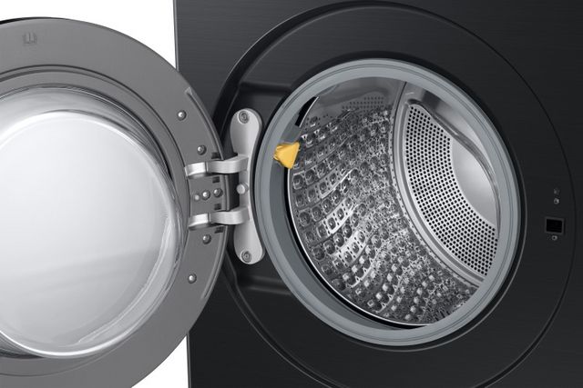 Samsung F900 Series Bespoke 5.3 Cu. Ft. Brushed Black AI Laundry Combo-7