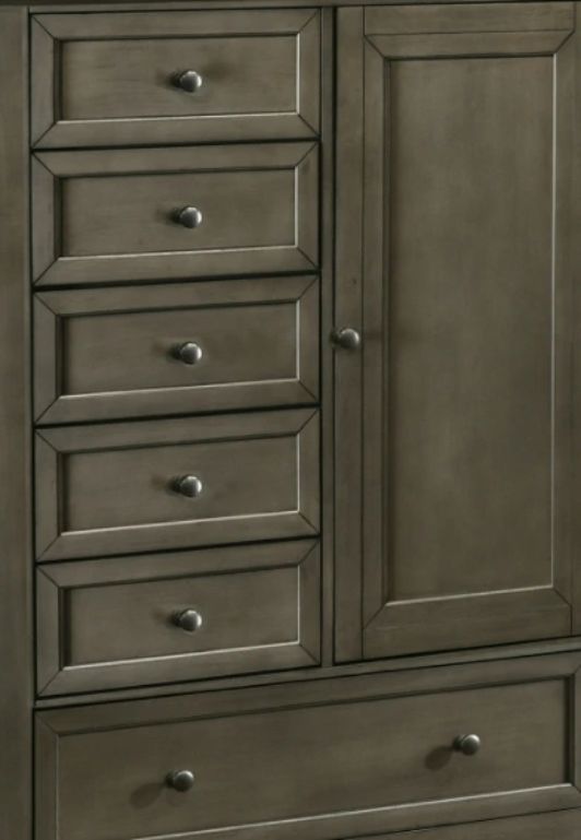 Intercon San Mateo Gray Youth Chifferobe-2