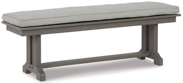Signature Design by Ashley® Visola 6-Piece Gray Outdoor Dining Set-2