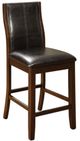 Furniture of America® Townsend 2-Piece Brown Cherry Counter Chair Set-0