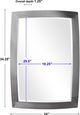 Uttermost® Haskill Brushed Nickel Mirror-3