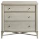 Riverside Furniture Maisie Champagne 3-Drawer Nightstand-1