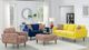 Emerald Home Jax Sunshine Loveseat-1
