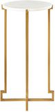 Olliix by Martha Stewart White/Bronze Annalee Accent Table-1