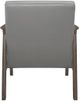 Mazin Furniture Alby Gray Upholstered Accent Chair-3