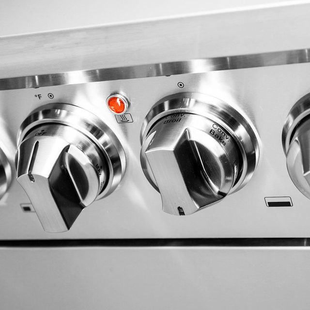 FORNO® Massimo 30" Stainless Steel Pro Style Dual Fuel Range-8