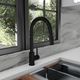 ZLINE Palisades Matte Black Pull Down Single Handle Kitchen Faucet-3