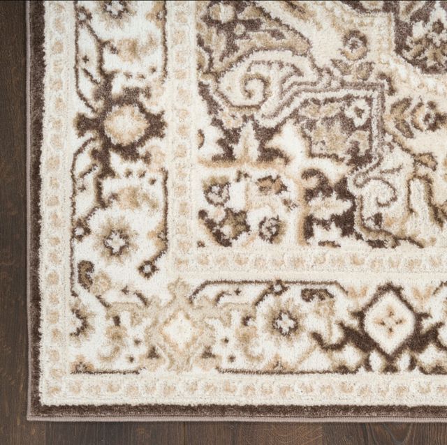 Nourison Home™ Dekor Brown Ivory 5'x7' Area Rug-2