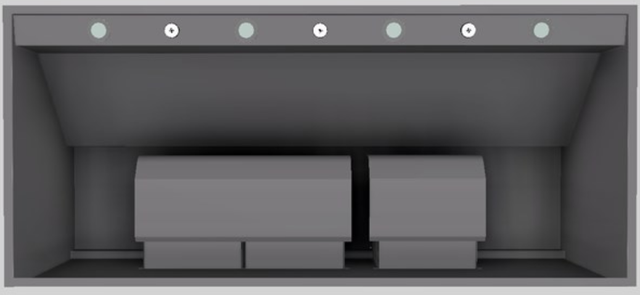 Vent-A-Hood® 54" Gunsmoke Wall Mounted Range Hood-2