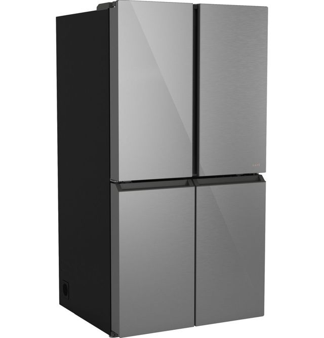 Café™ 36 in. 22.9 Cu. Ft. Platinum Glass Counter Depth French Door Refrigerator-1