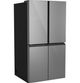 Café™ 36 in. 22.9 Cu. Ft. Platinum Glass Counter Depth French Door Refrigerator-1