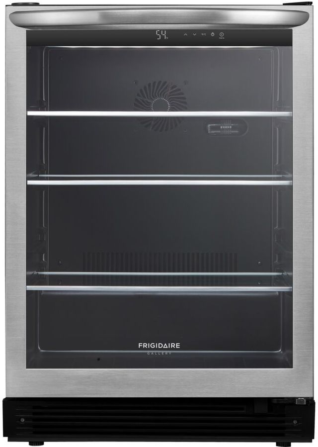  Frigidaire® Gallery 24" 5.4 Cu. Ft. Stainless Steel 185 Can Beverage Center-0