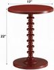ACME Furniture Acton Red Accent End Table-4