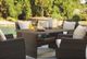 Signature Design by Ashley® Easy Isle Dark Brown Outdoor Rectangular Multi-Use Table-4
