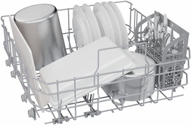 Bosch® 500 Series 24'' Anti Fingerprint Stainless Steel Top Control Built In Dishwasher-4