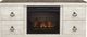 Signature Design by Ashley® Willowton Whitewash TV Stand with Electric Fireplace-1