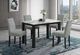 Global Furniture USA D8032/D9026 5-Piece Black/Gray/White Dining Set-4