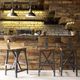 Olliix by INK+IVY Amber/Graphite Lancaster Bar Stool-1