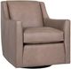 Smith Brothers Customizable 549 Collection Leather Swivel Chair-0