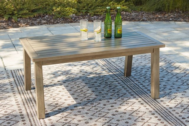 Signature Design by Ashley® Barn Cove Brown Outdoor Coffee Table-3